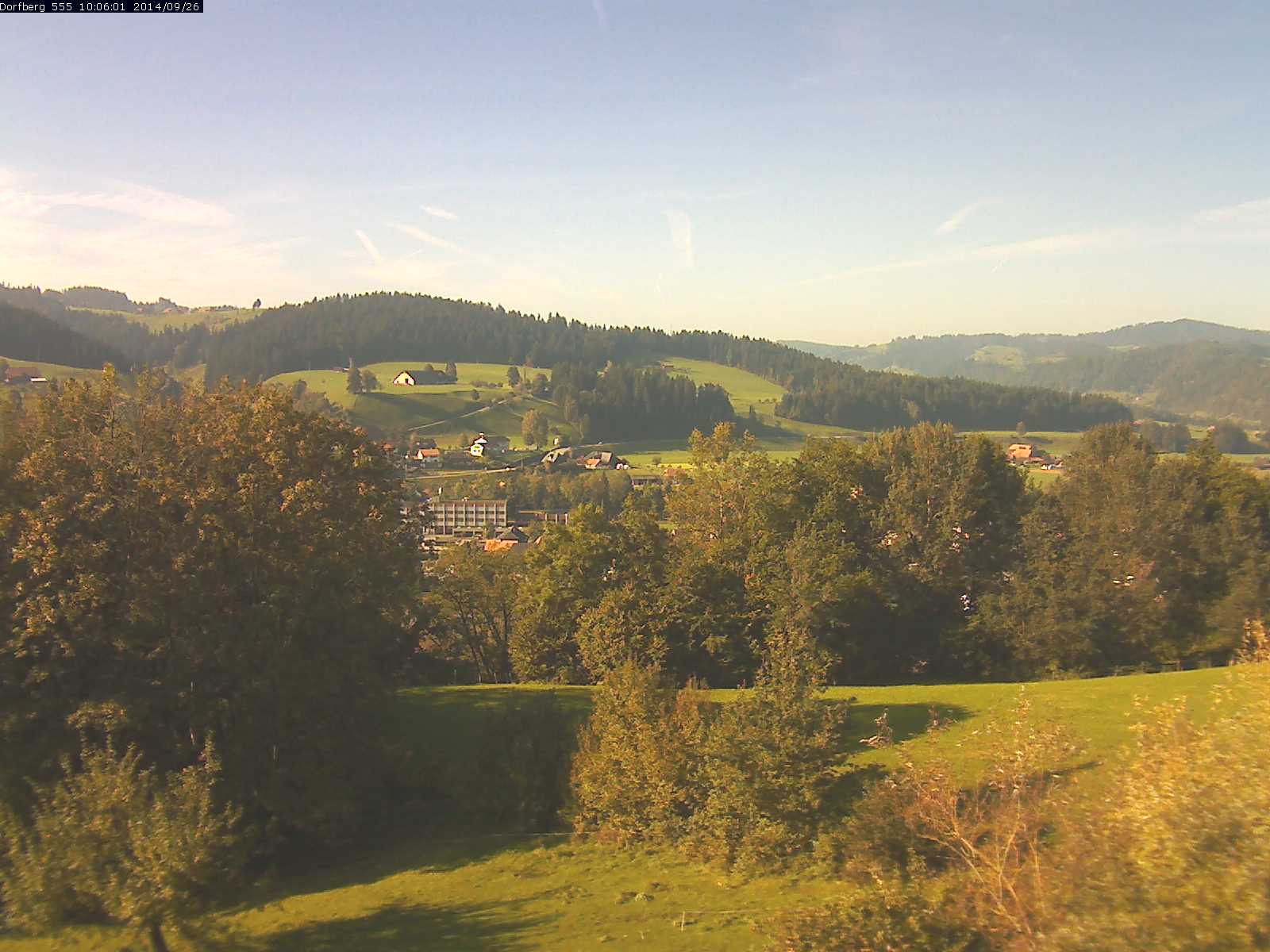 Webcam-Bild: Aussicht vom Dorfberg in Langnau 20140926-100601