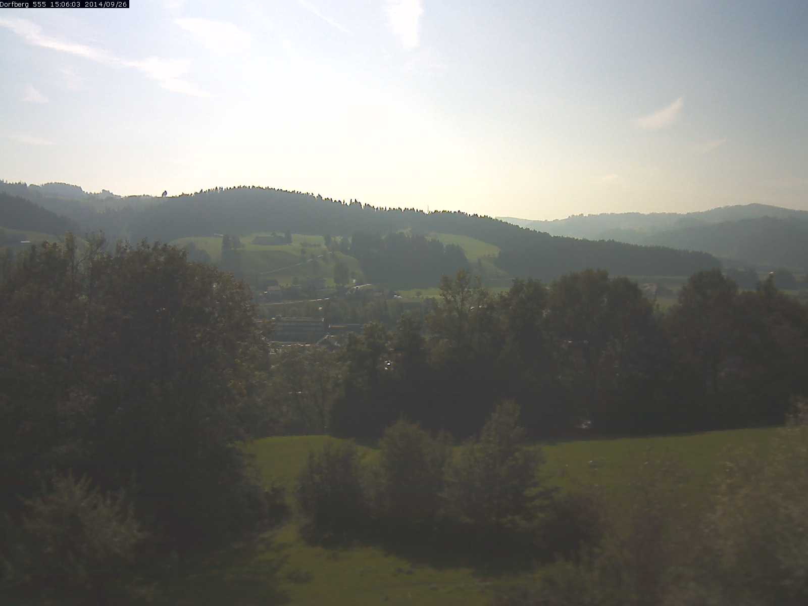 Webcam-Bild: Aussicht vom Dorfberg in Langnau 20140926-150601