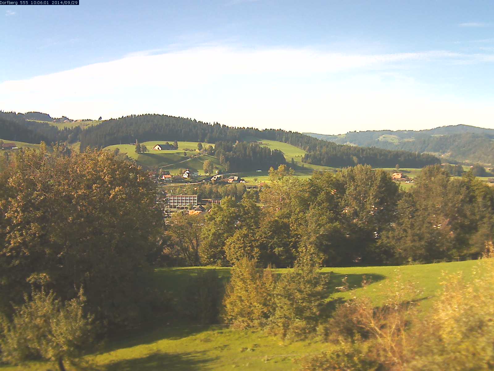 Webcam-Bild: Aussicht vom Dorfberg in Langnau 20140929-100601