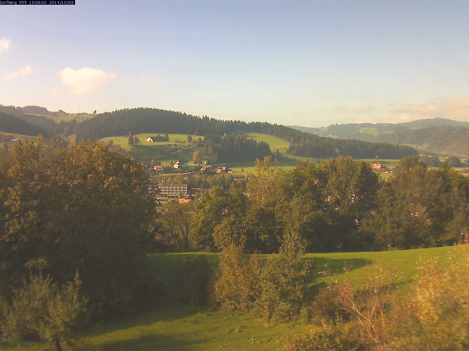 Webcam-Bild: Aussicht vom Dorfberg in Langnau 20141002-100601