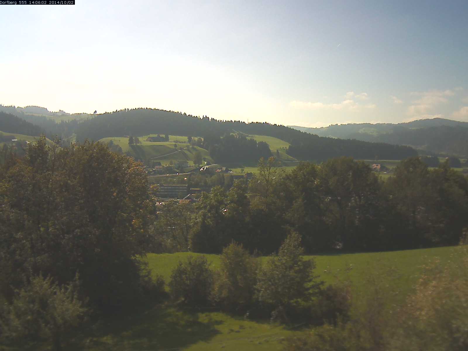 Webcam-Bild: Aussicht vom Dorfberg in Langnau 20141002-140601
