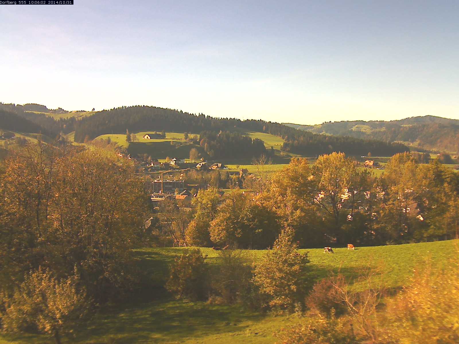 Webcam-Bild: Aussicht vom Dorfberg in Langnau 20141031-100601