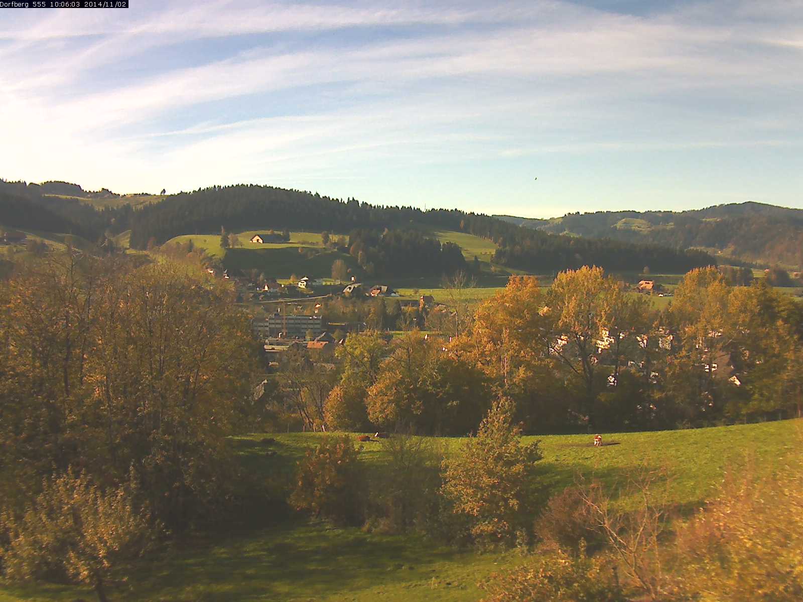 Webcam-Bild: Aussicht vom Dorfberg in Langnau 20141102-100601