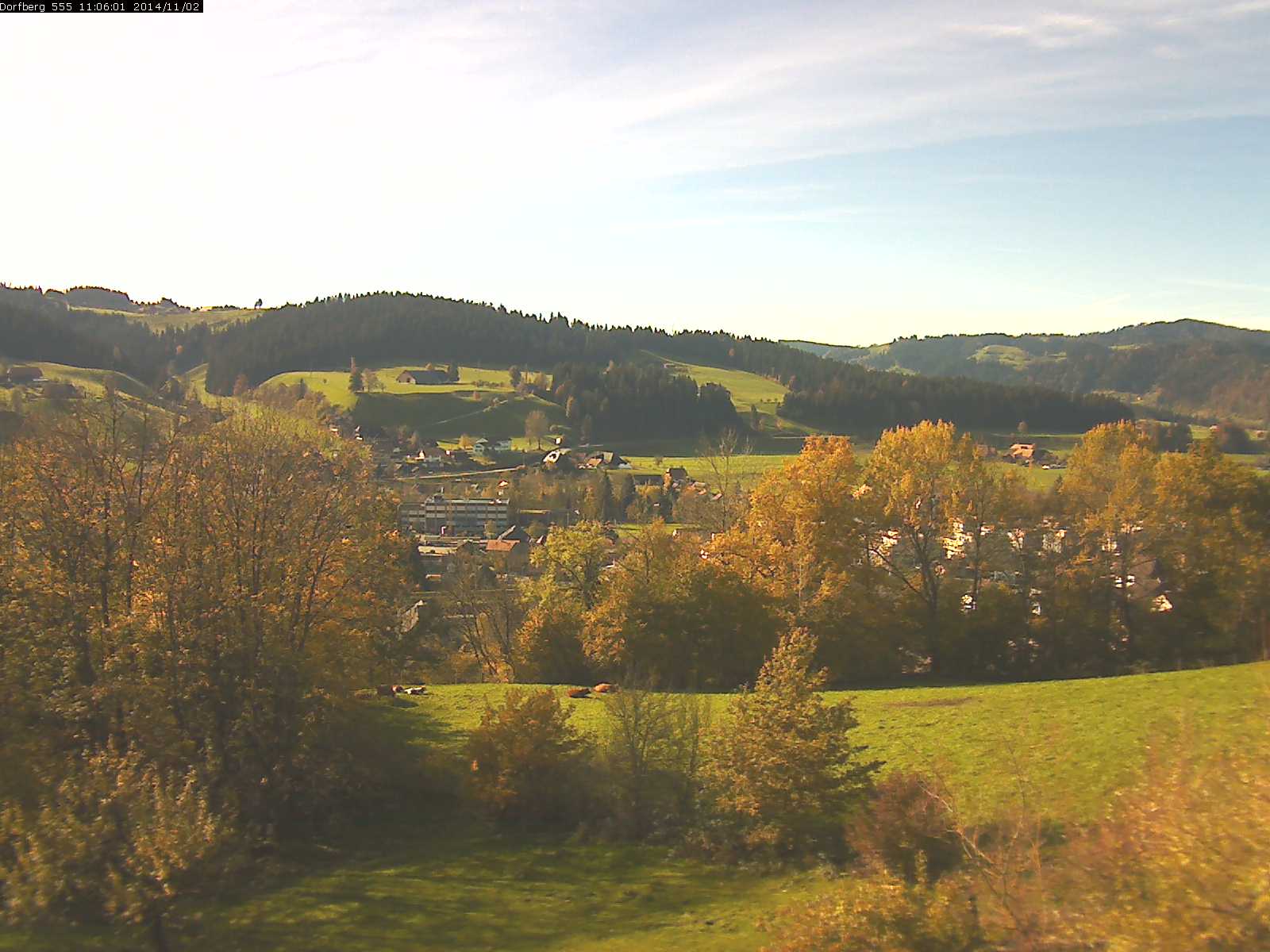 Webcam-Bild: Aussicht vom Dorfberg in Langnau 20141102-110601