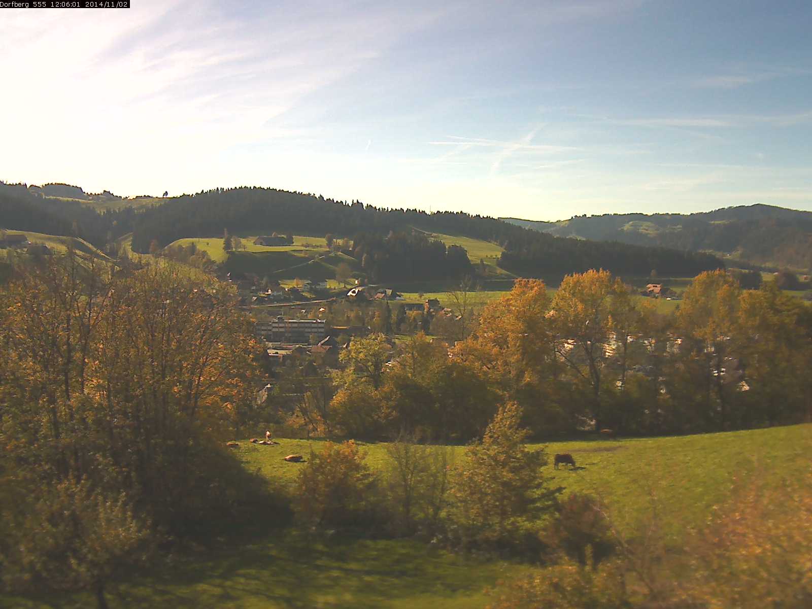 Webcam-Bild: Aussicht vom Dorfberg in Langnau 20141102-120601