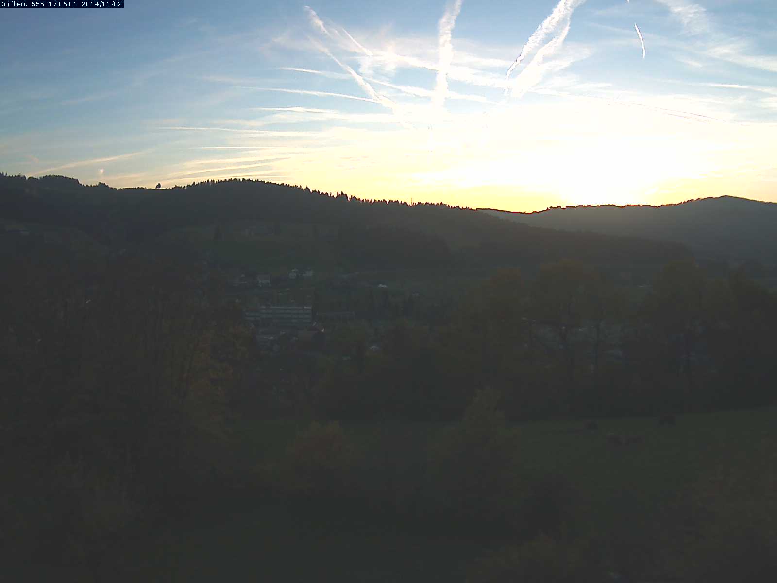 Webcam-Bild: Aussicht vom Dorfberg in Langnau 20141102-170601