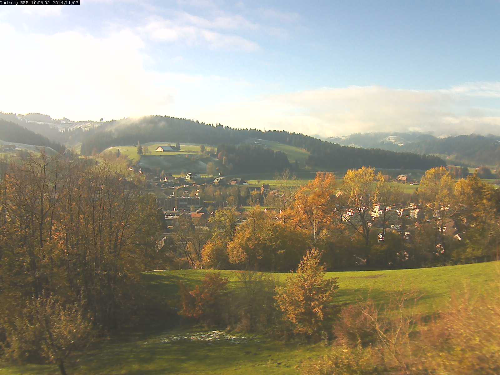 Webcam-Bild: Aussicht vom Dorfberg in Langnau 20141107-100601