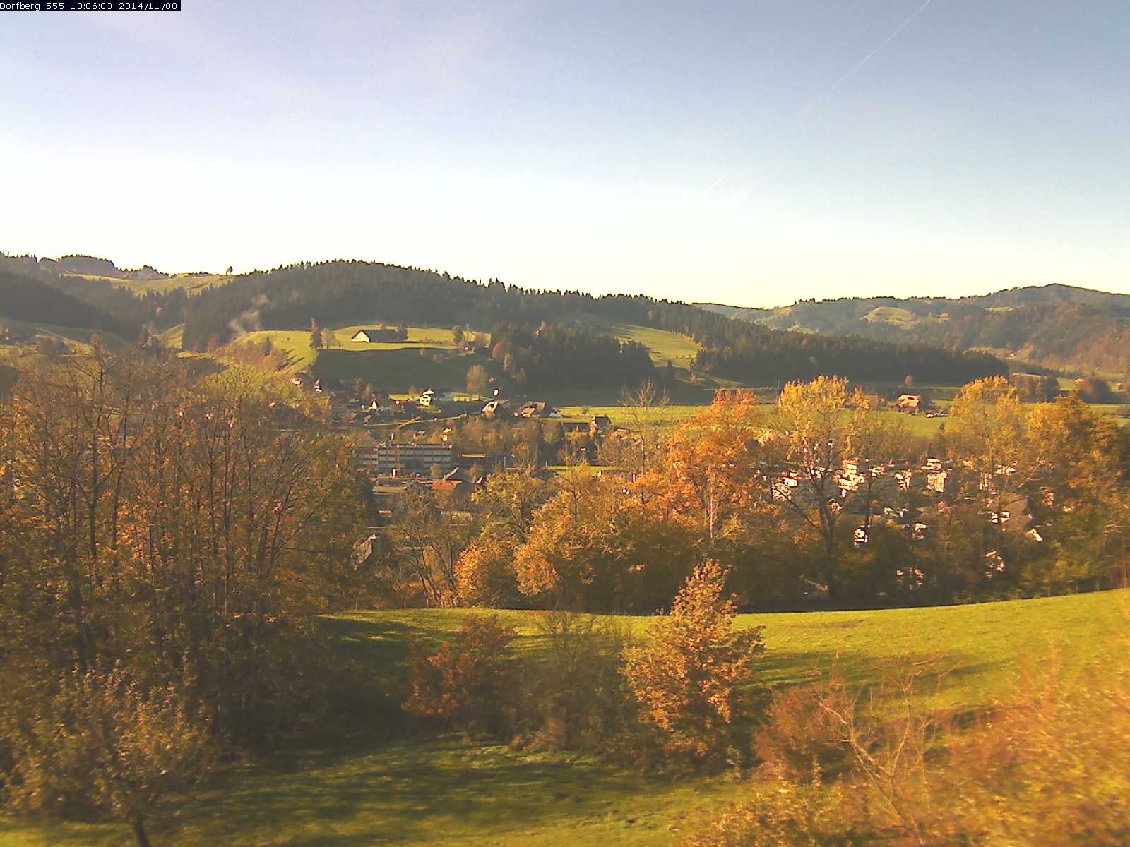 Webcam-Bild: Aussicht vom Dorfberg in Langnau 20141108-100601