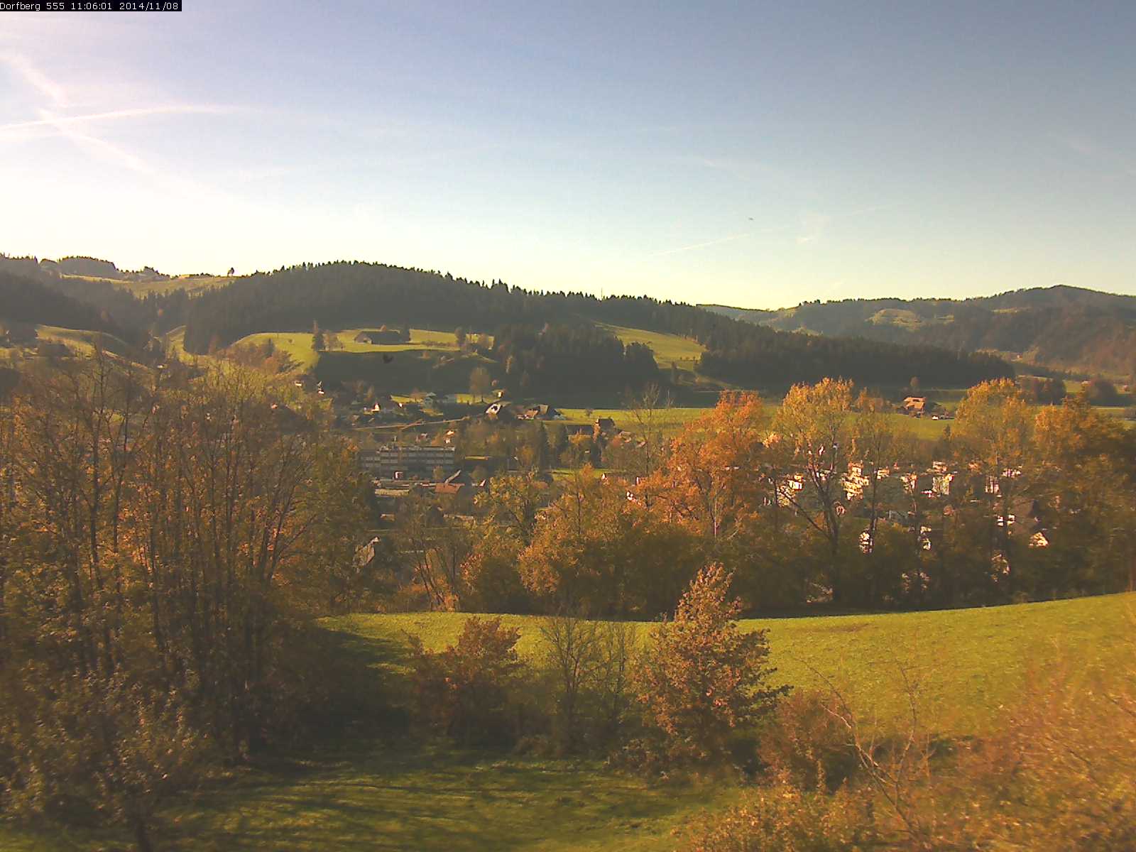 Webcam-Bild: Aussicht vom Dorfberg in Langnau 20141108-110601