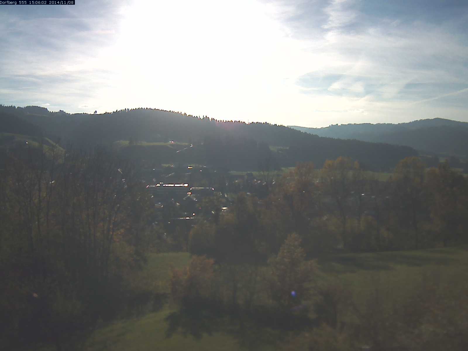 Webcam-Bild: Aussicht vom Dorfberg in Langnau 20141108-150601