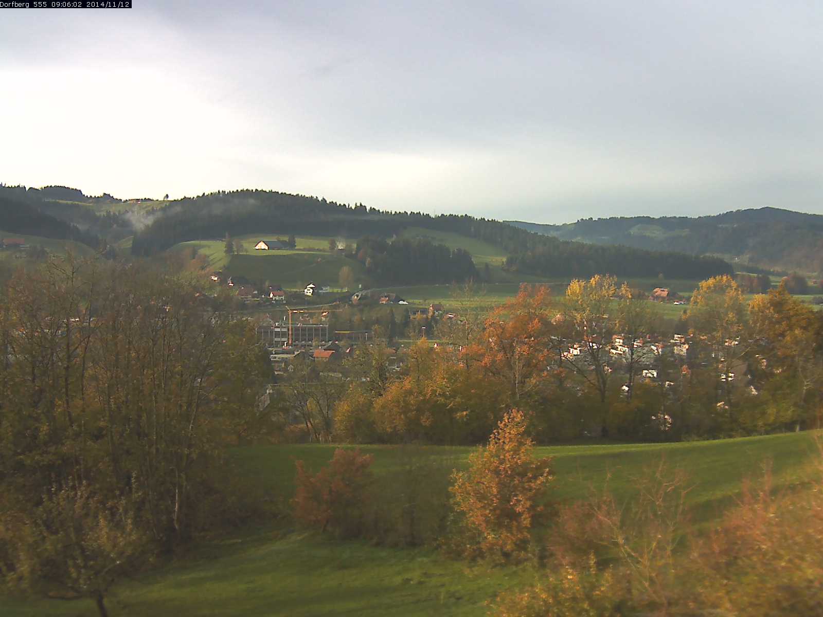 Webcam-Bild: Aussicht vom Dorfberg in Langnau 20141112-090601