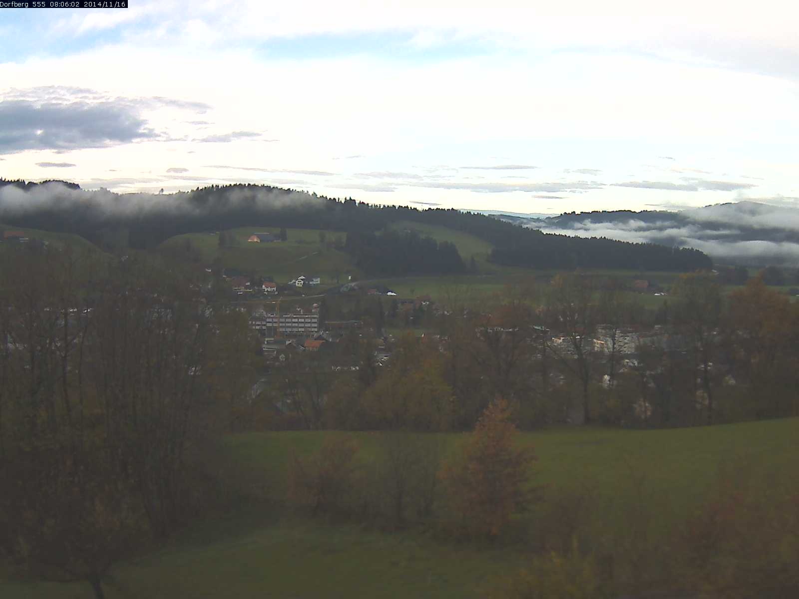 Webcam-Bild: Aussicht vom Dorfberg in Langnau 20141116-080601