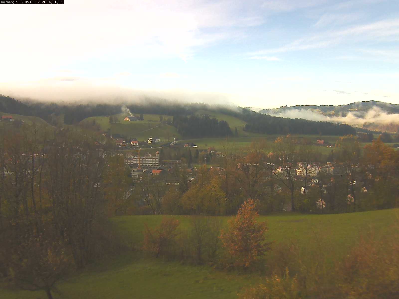 Webcam-Bild: Aussicht vom Dorfberg in Langnau 20141116-090601