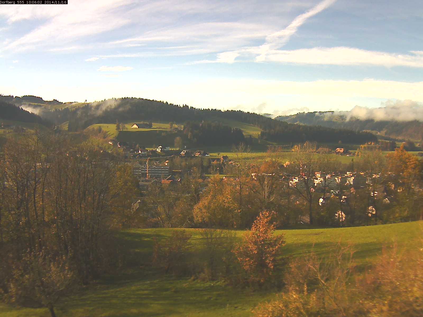 Webcam-Bild: Aussicht vom Dorfberg in Langnau 20141116-100601