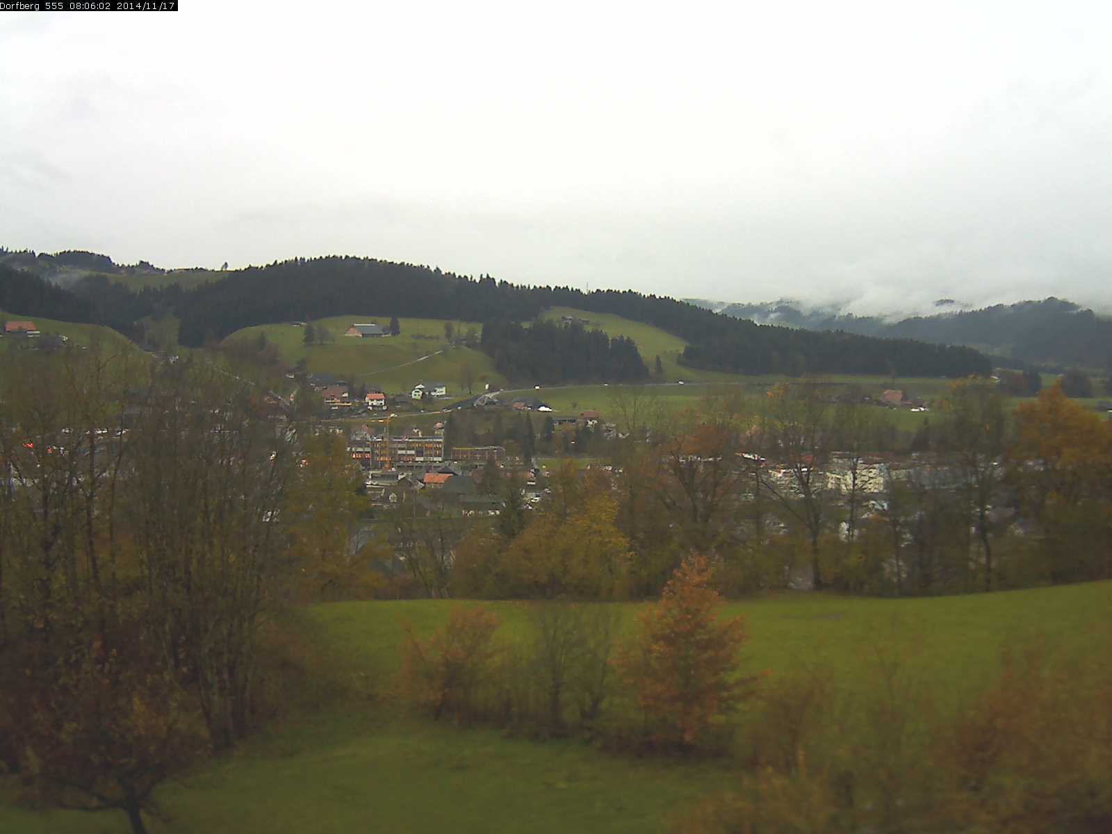 Webcam-Bild: Aussicht vom Dorfberg in Langnau 20141117-080601