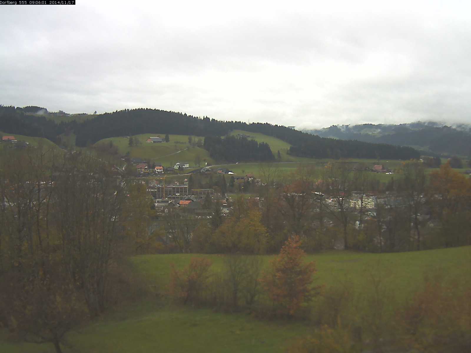 Webcam-Bild: Aussicht vom Dorfberg in Langnau 20141117-090601