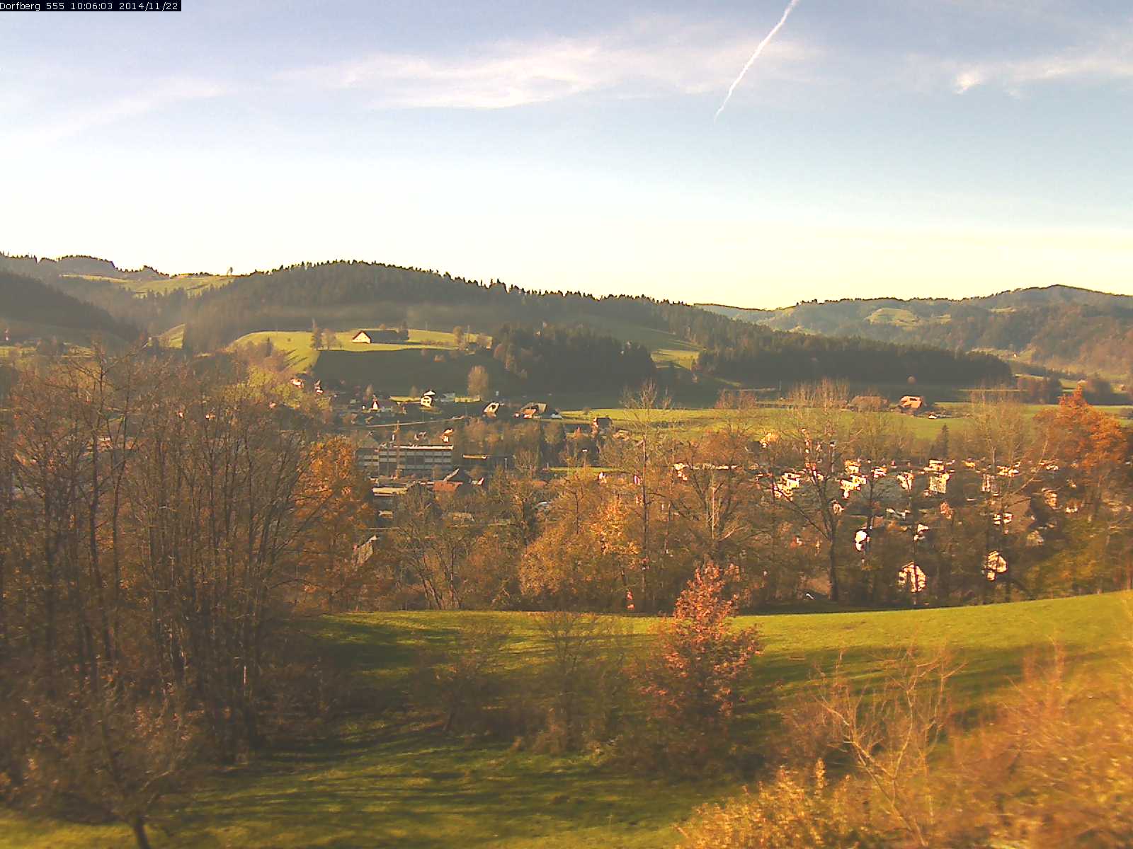 Webcam-Bild: Aussicht vom Dorfberg in Langnau 20141122-100601