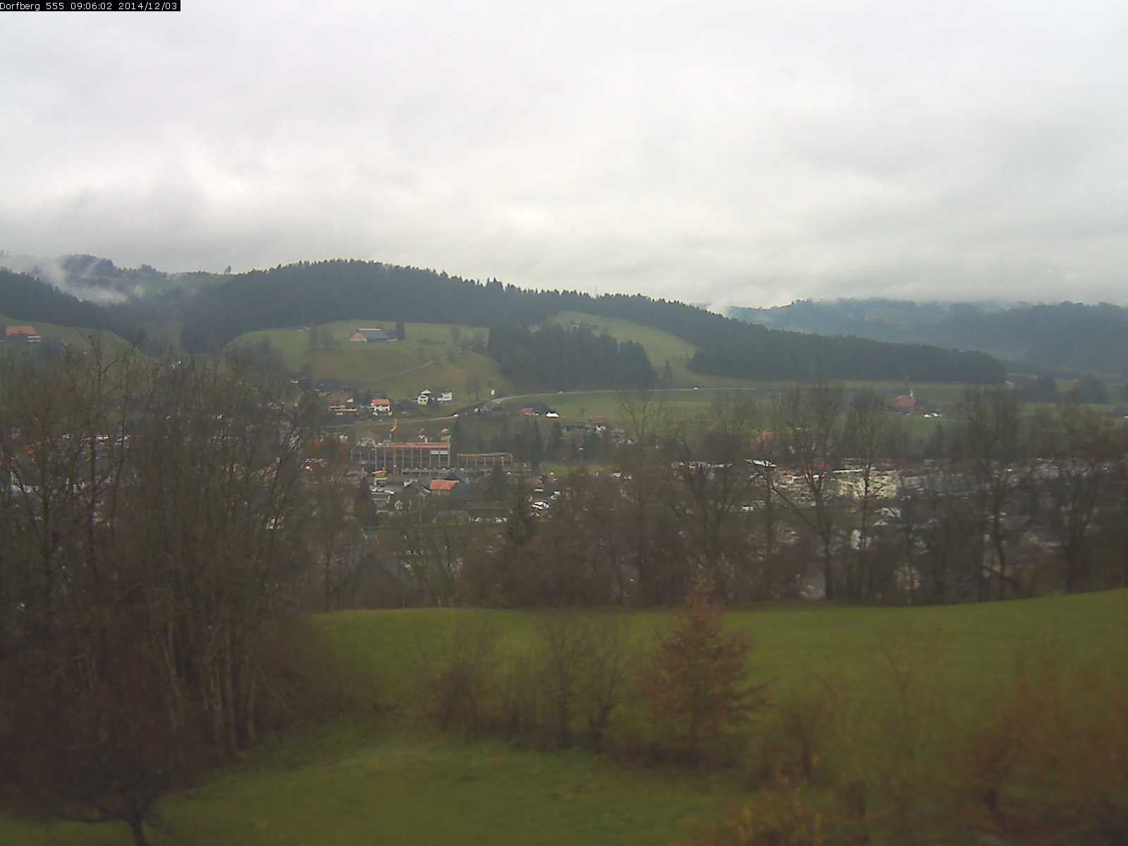 Webcam-Bild: Aussicht vom Dorfberg in Langnau 20141203-090601