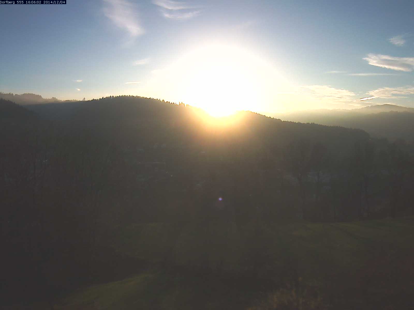 Webcam-Bild: Aussicht vom Dorfberg in Langnau 20141204-160601