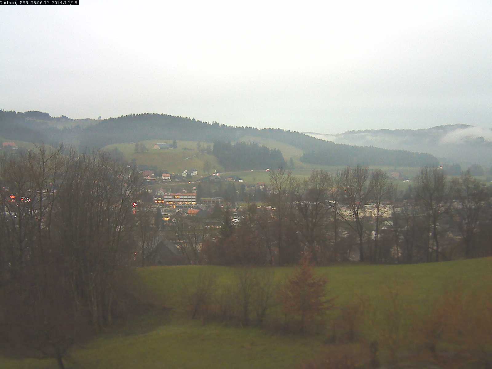 Webcam-Bild: Aussicht vom Dorfberg in Langnau 20141218-080601