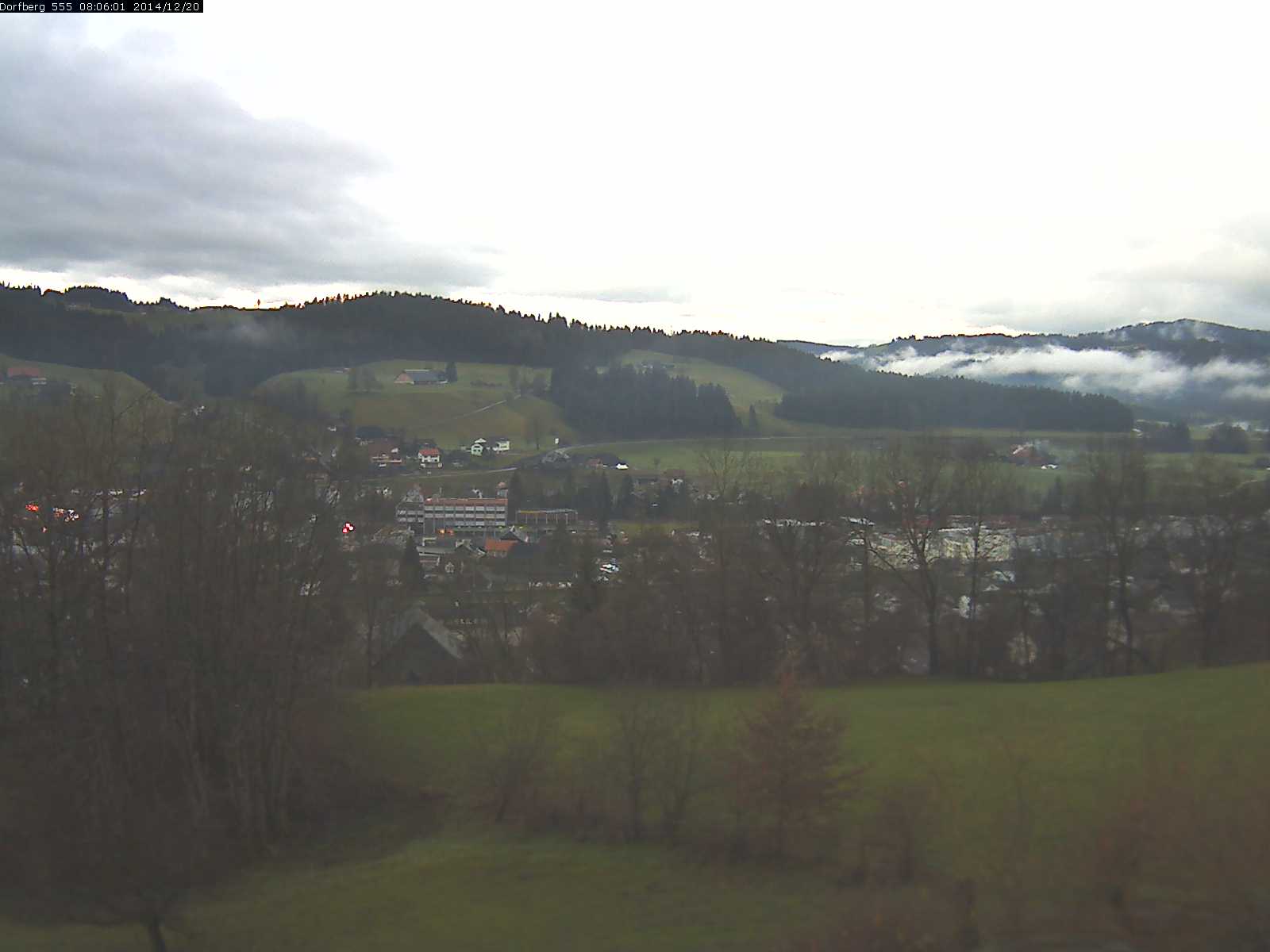 Webcam-Bild: Aussicht vom Dorfberg in Langnau 20141220-080601