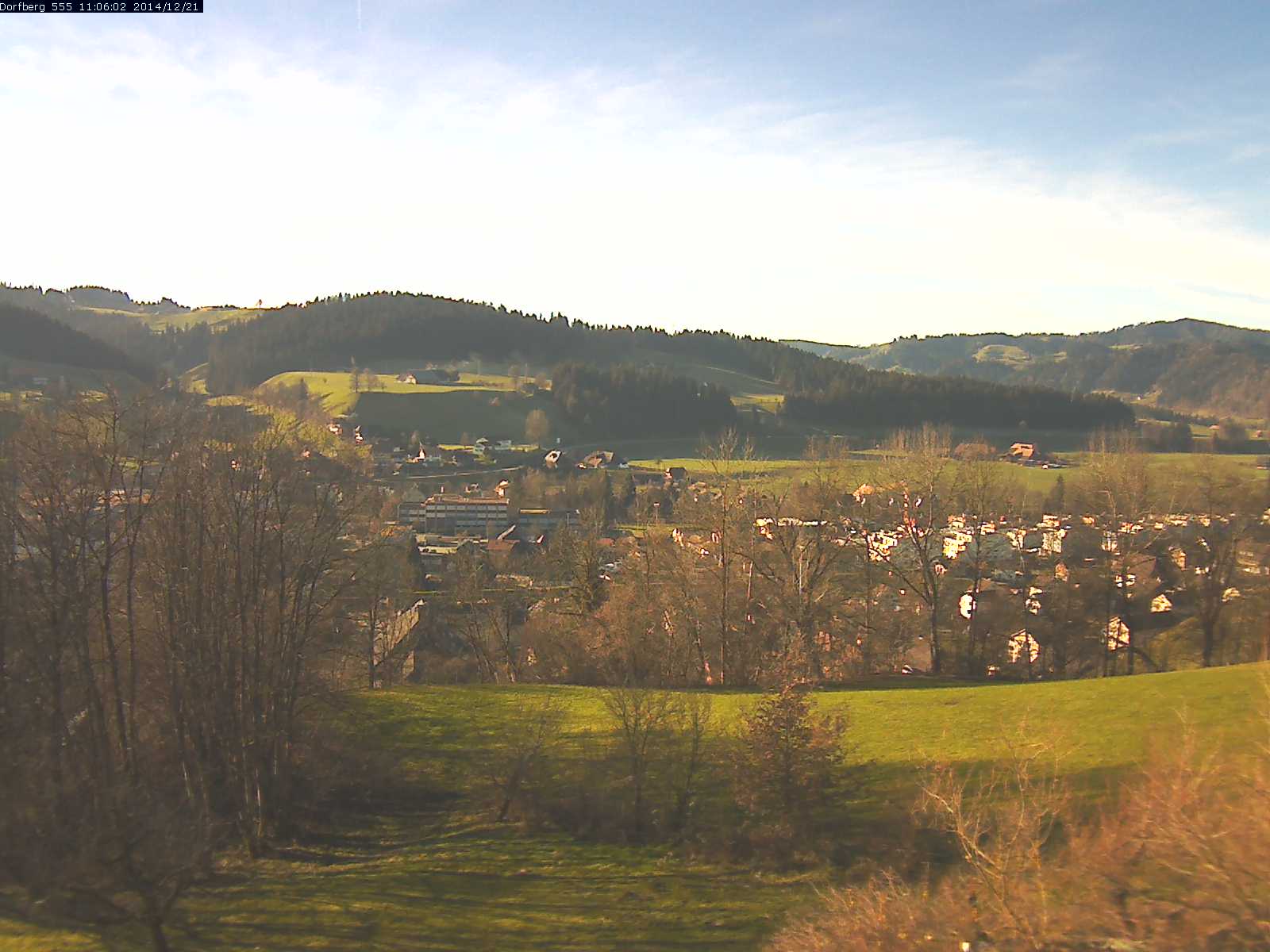 Webcam-Bild: Aussicht vom Dorfberg in Langnau 20141221-110601
