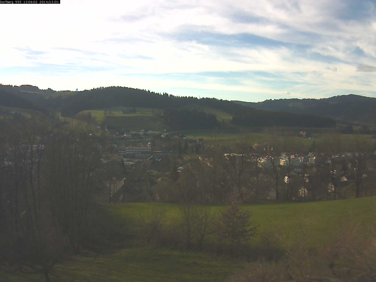 Webcam-Bild: Aussicht vom Dorfberg in Langnau 20141221-120601