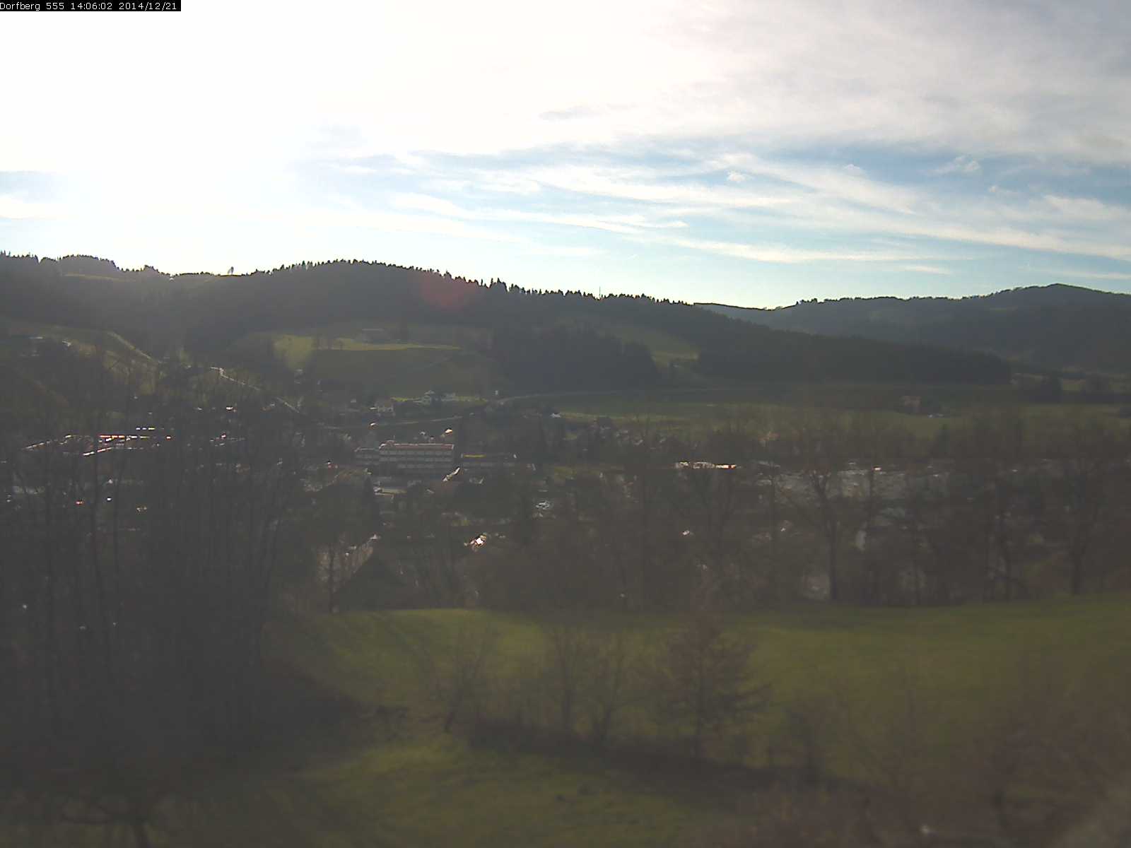 Webcam-Bild: Aussicht vom Dorfberg in Langnau 20141221-140601