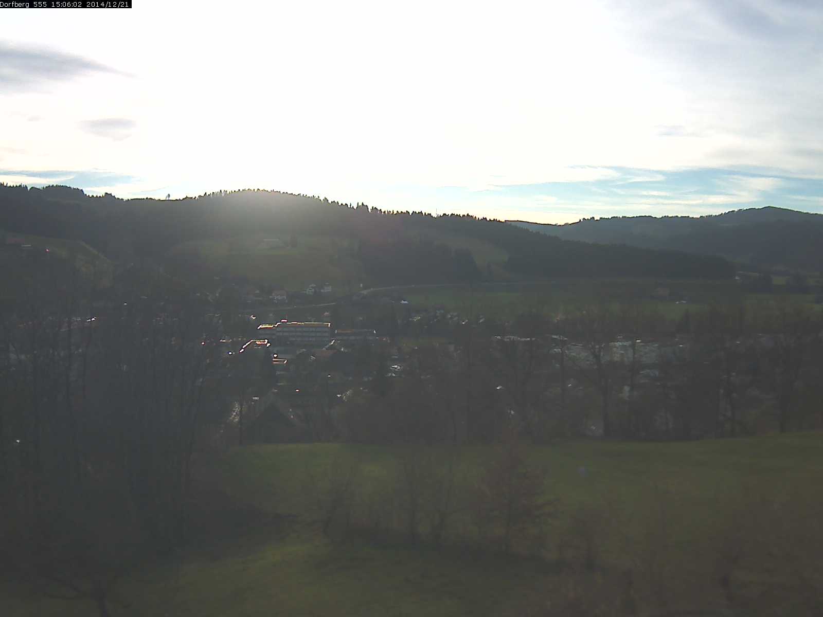 Webcam-Bild: Aussicht vom Dorfberg in Langnau 20141221-150601
