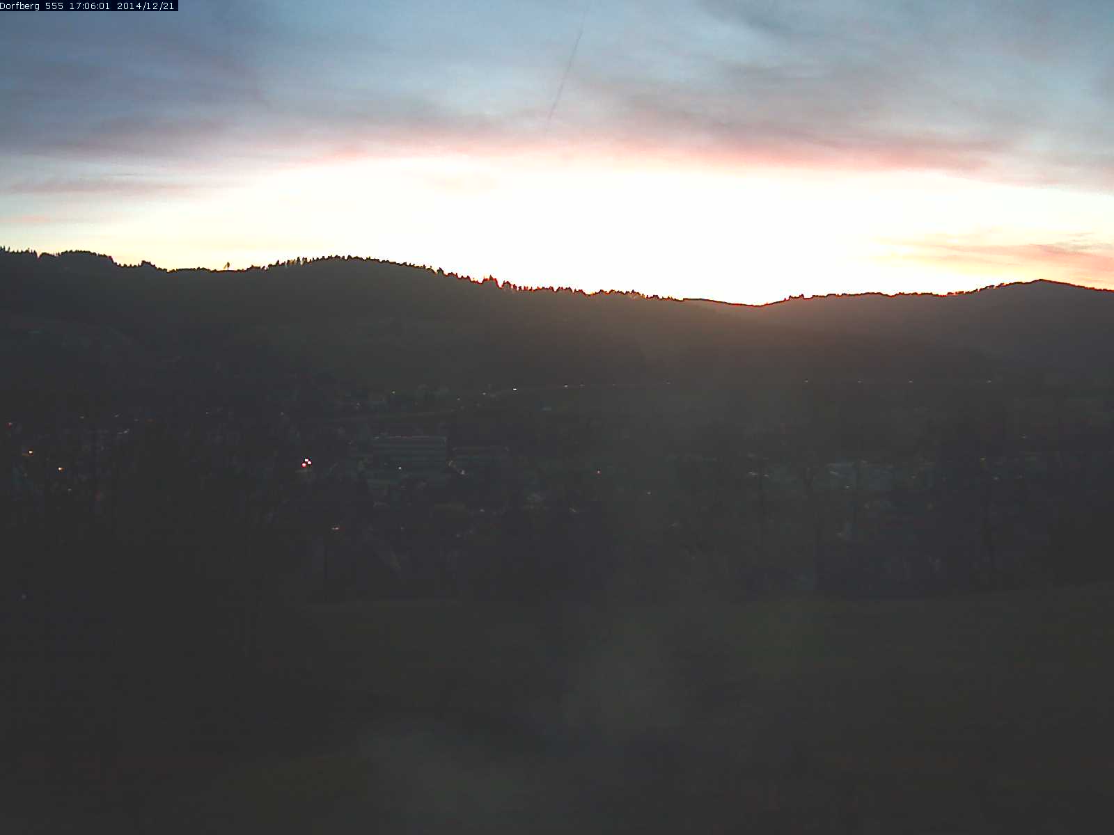Webcam-Bild: Aussicht vom Dorfberg in Langnau 20141221-170601