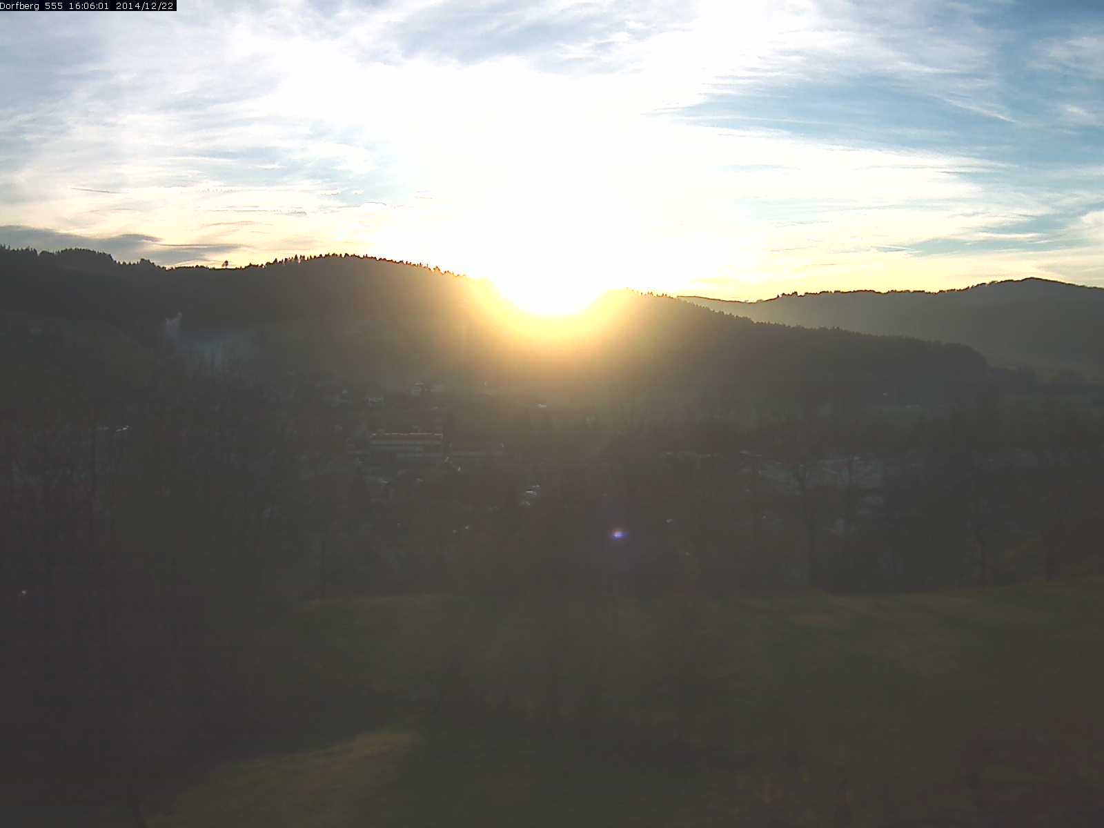 Webcam-Bild: Aussicht vom Dorfberg in Langnau 20141222-160601