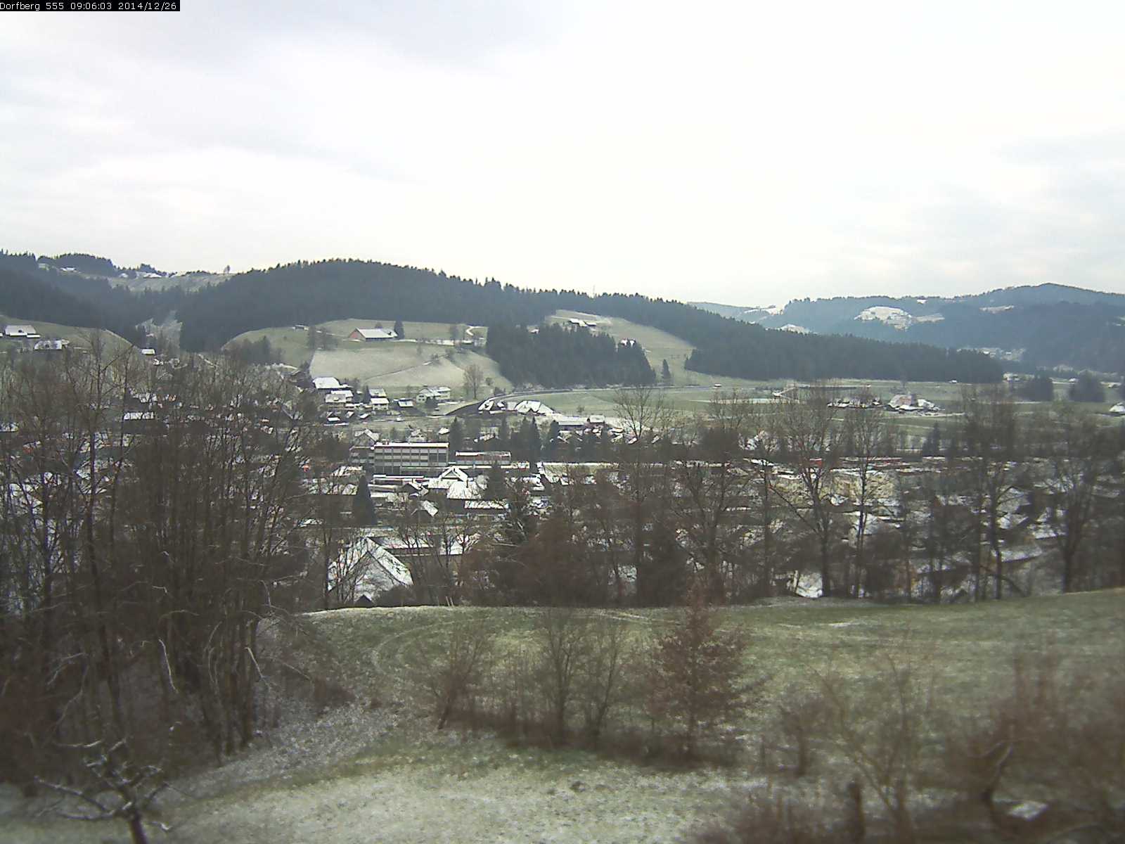 Webcam-Bild: Aussicht vom Dorfberg in Langnau 20141226-090601