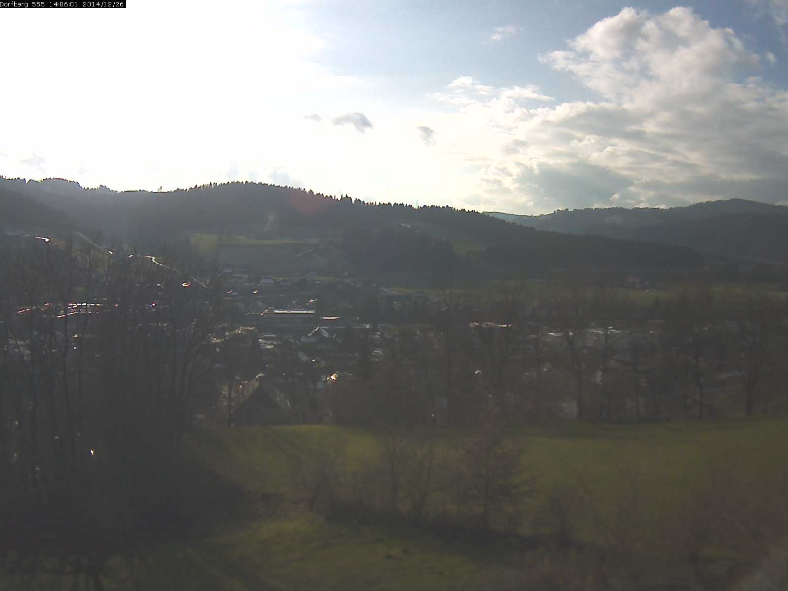 Webcam-Bild: Aussicht vom Dorfberg in Langnau 20141226-140601