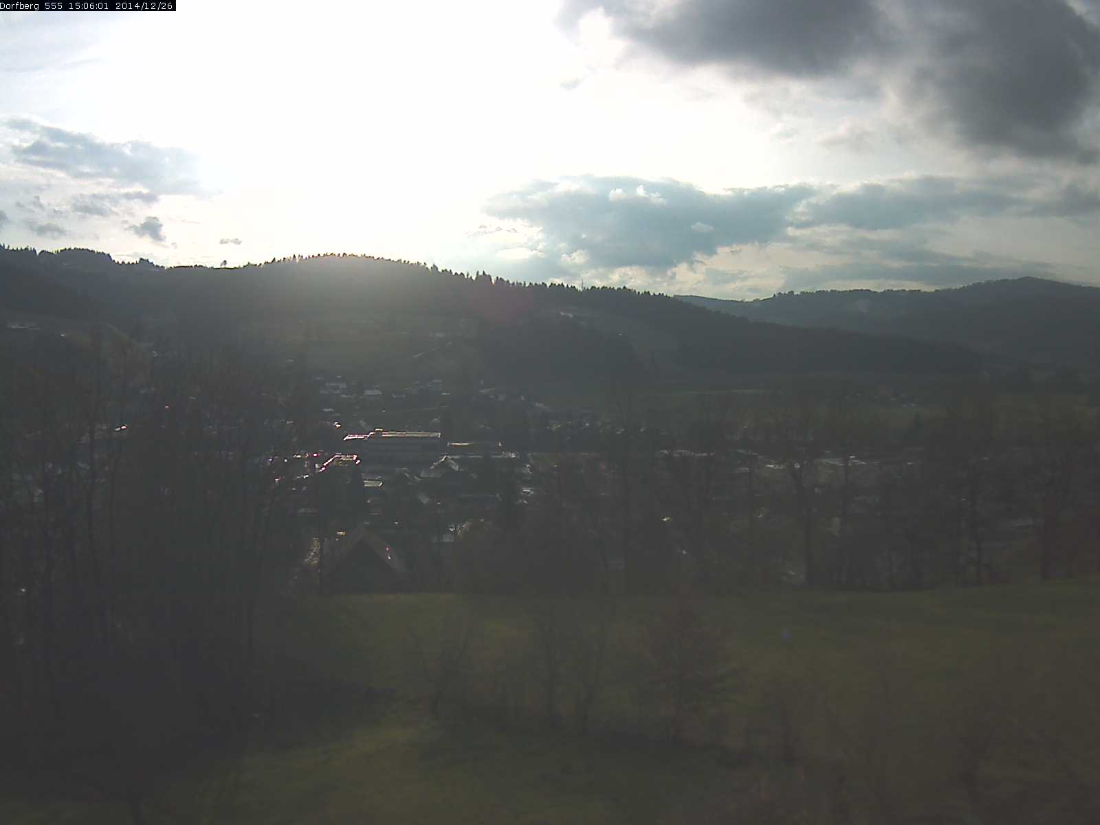 Webcam-Bild: Aussicht vom Dorfberg in Langnau 20141226-150601