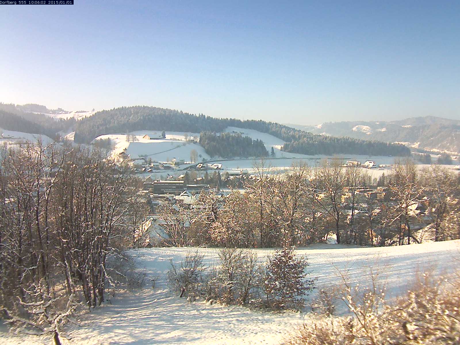 Webcam-Bild: Aussicht vom Dorfberg in Langnau 20150101-100601