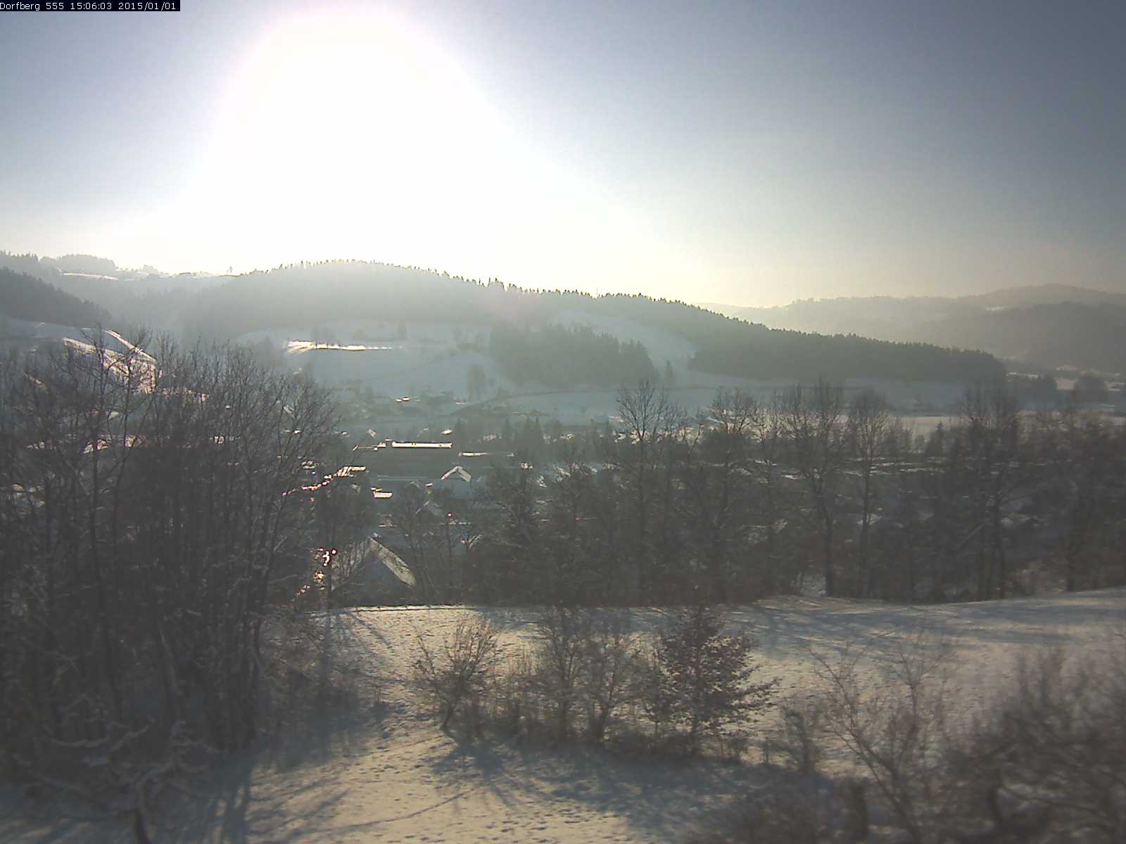 Webcam-Bild: Aussicht vom Dorfberg in Langnau 20150101-150601