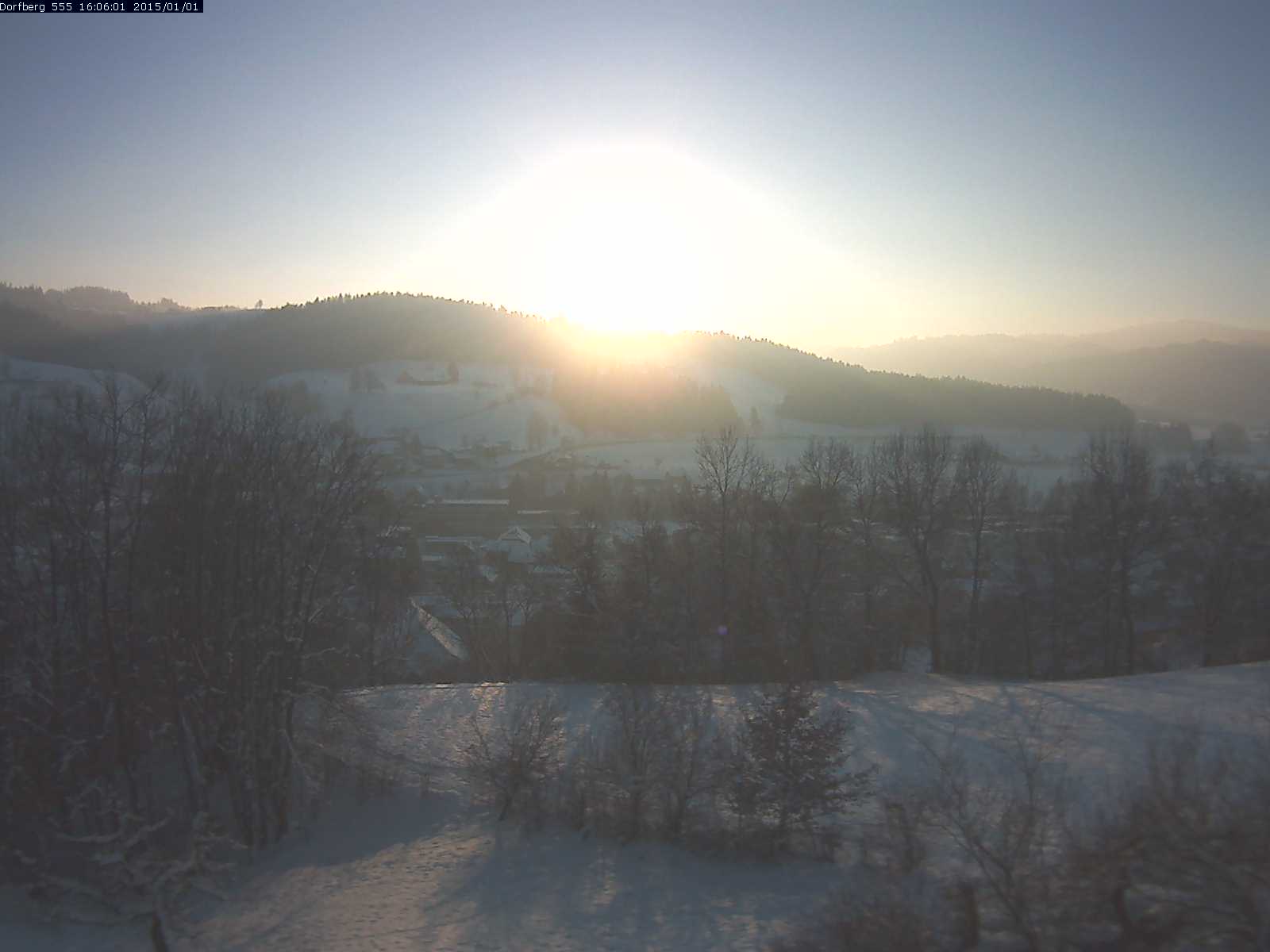 Webcam-Bild: Aussicht vom Dorfberg in Langnau 20150101-160601