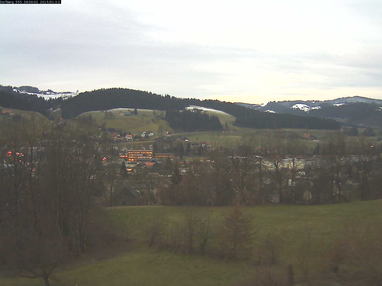 Webcam-Bild: Aussicht vom Dorfberg in Langnau 20150112-080601
