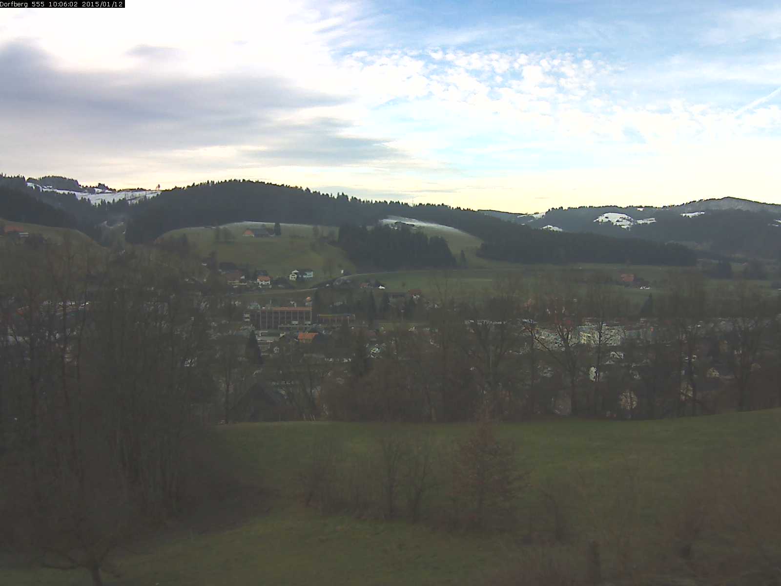 Webcam-Bild: Aussicht vom Dorfberg in Langnau 20150112-100601