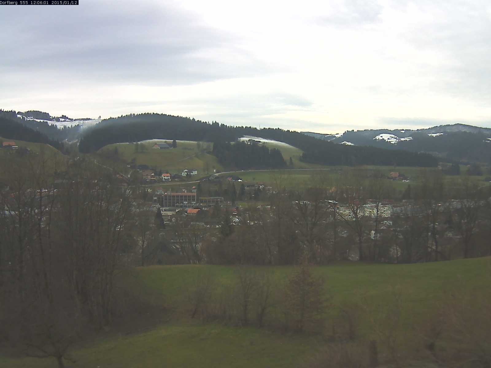 Webcam-Bild: Aussicht vom Dorfberg in Langnau 20150112-120601