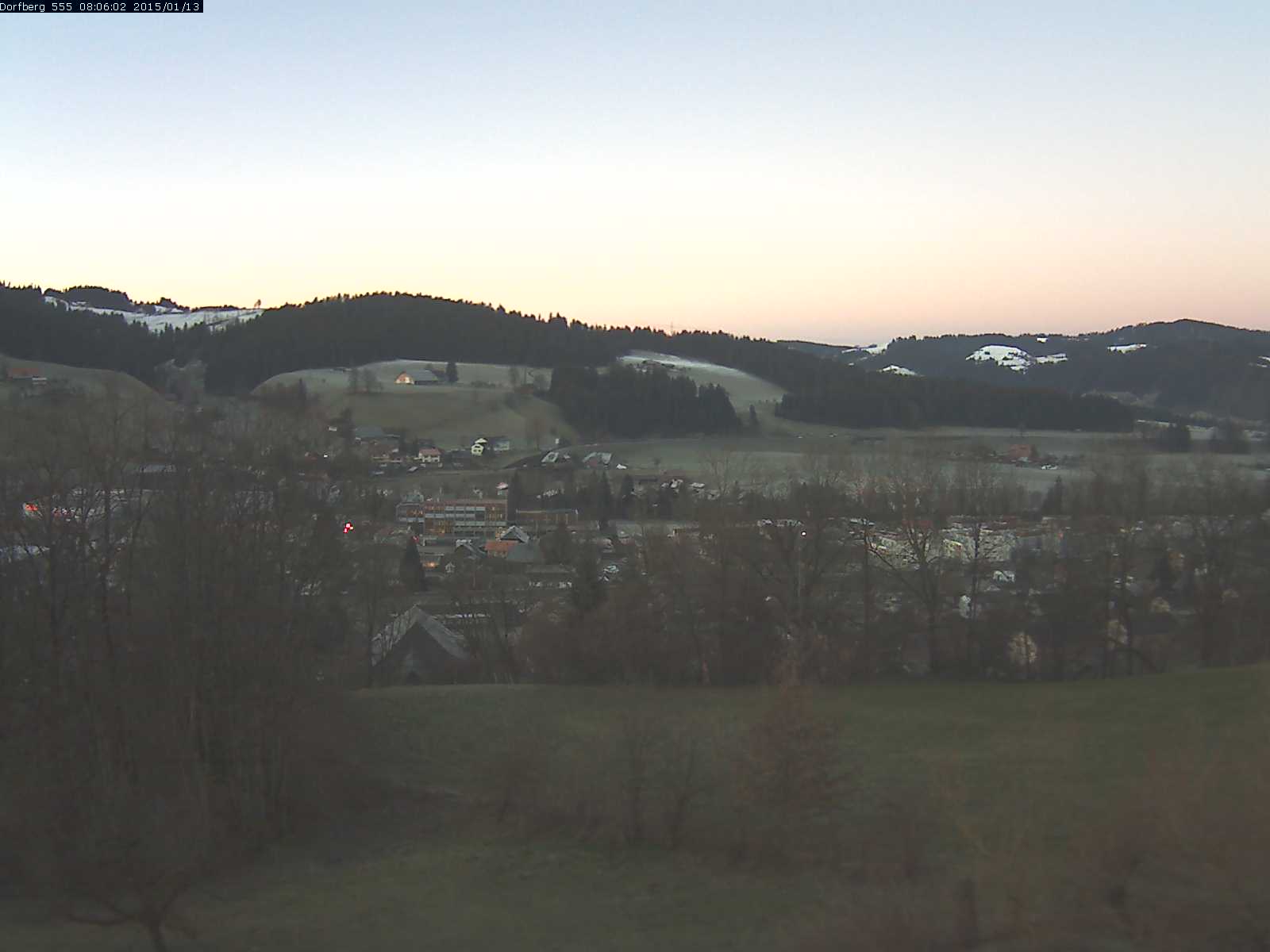 Webcam-Bild: Aussicht vom Dorfberg in Langnau 20150113-080601