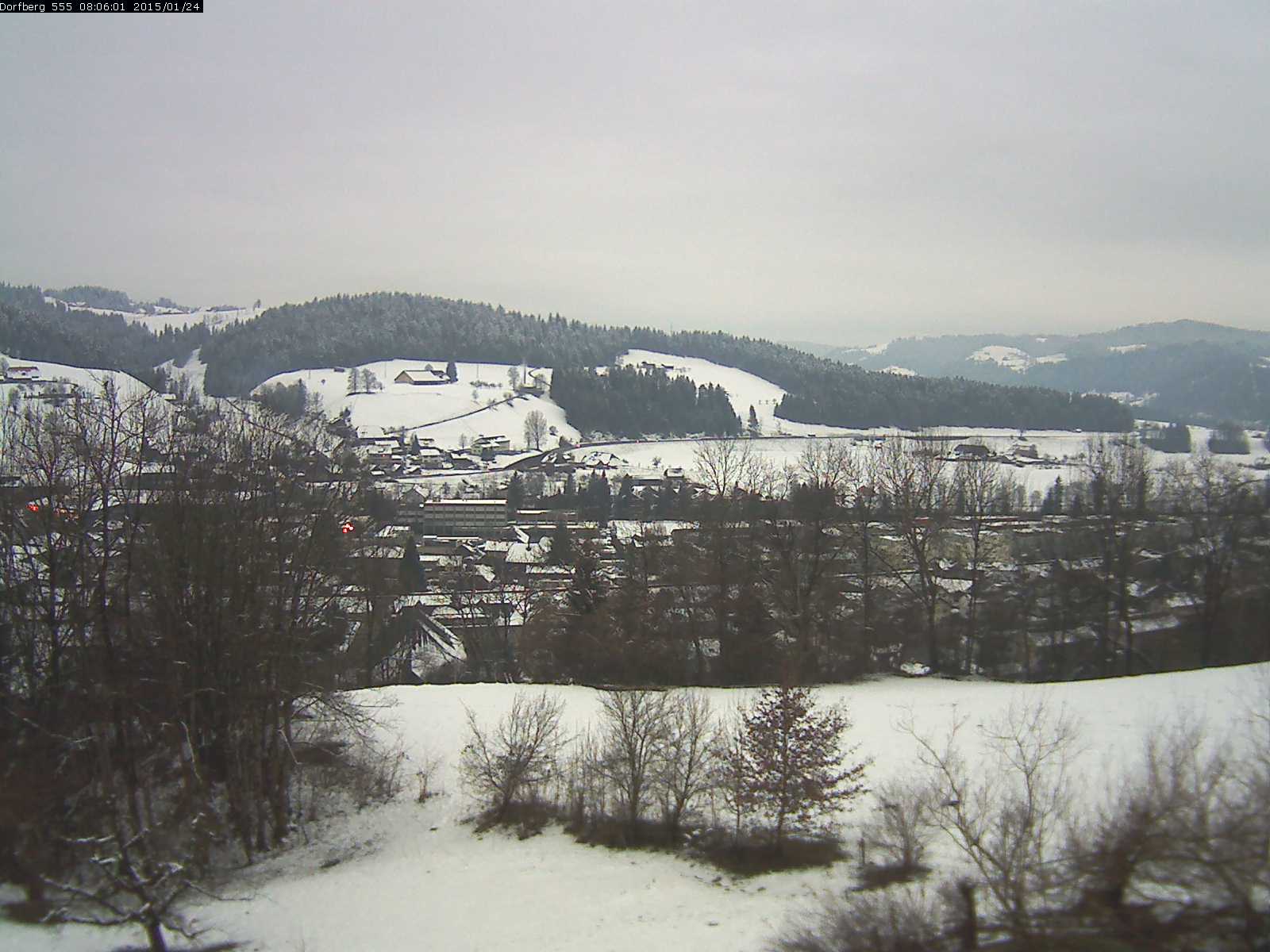 Webcam-Bild: Aussicht vom Dorfberg in Langnau 20150124-080601