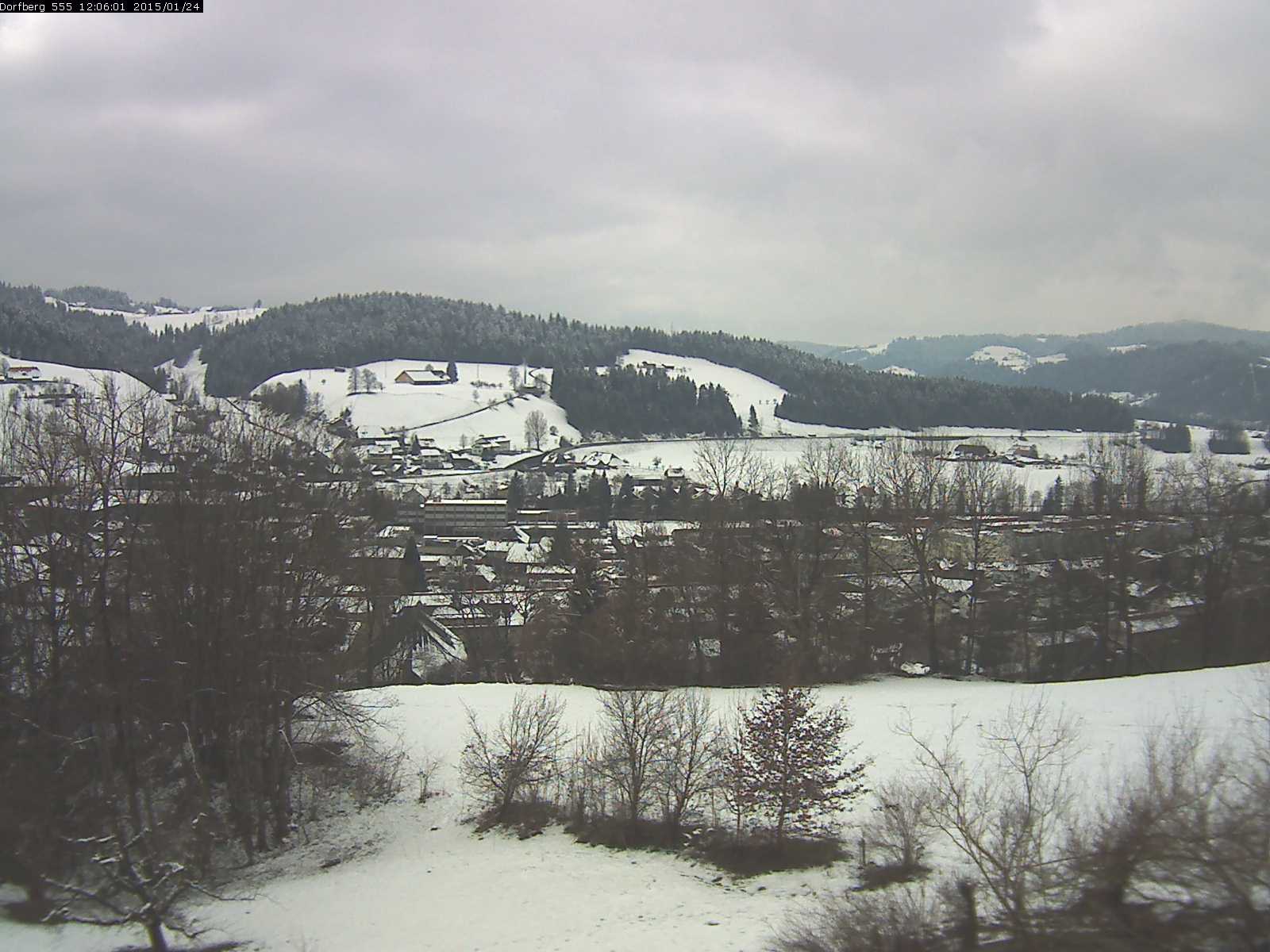 Webcam-Bild: Aussicht vom Dorfberg in Langnau 20150124-120601