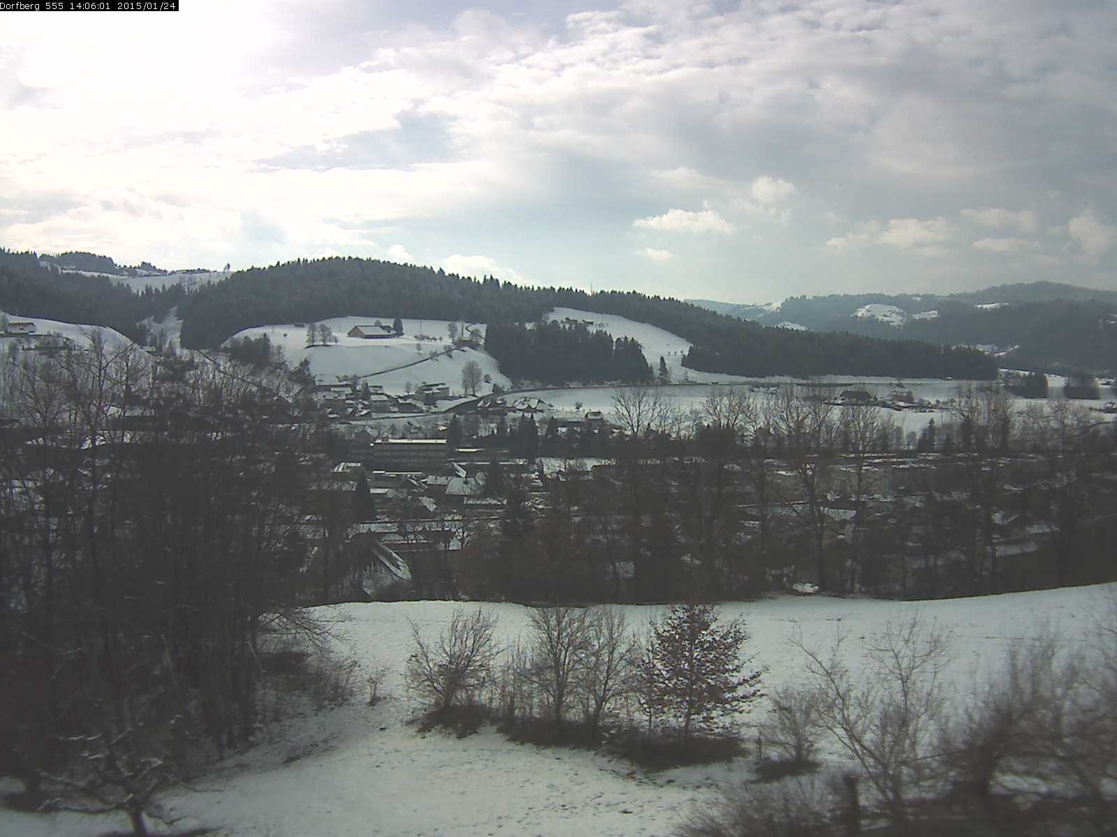 Webcam-Bild: Aussicht vom Dorfberg in Langnau 20150124-140601