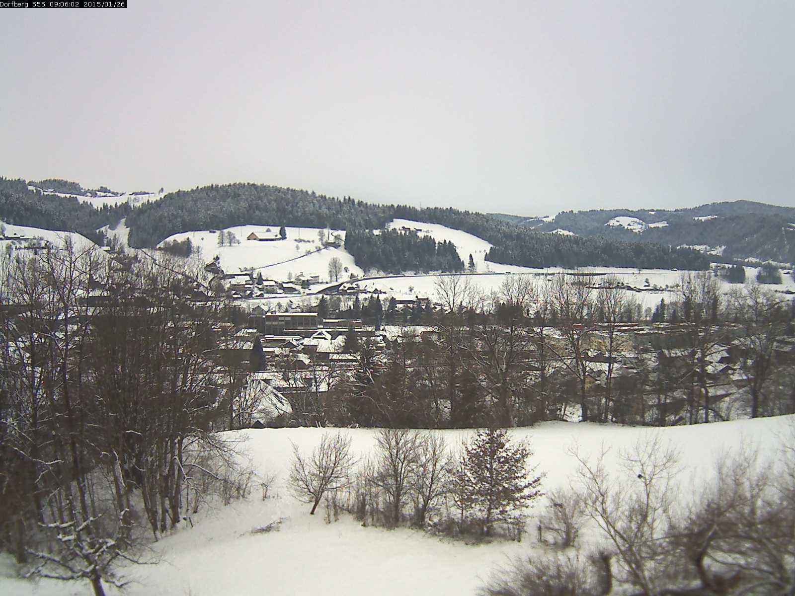 Webcam-Bild: Aussicht vom Dorfberg in Langnau 20150126-090601