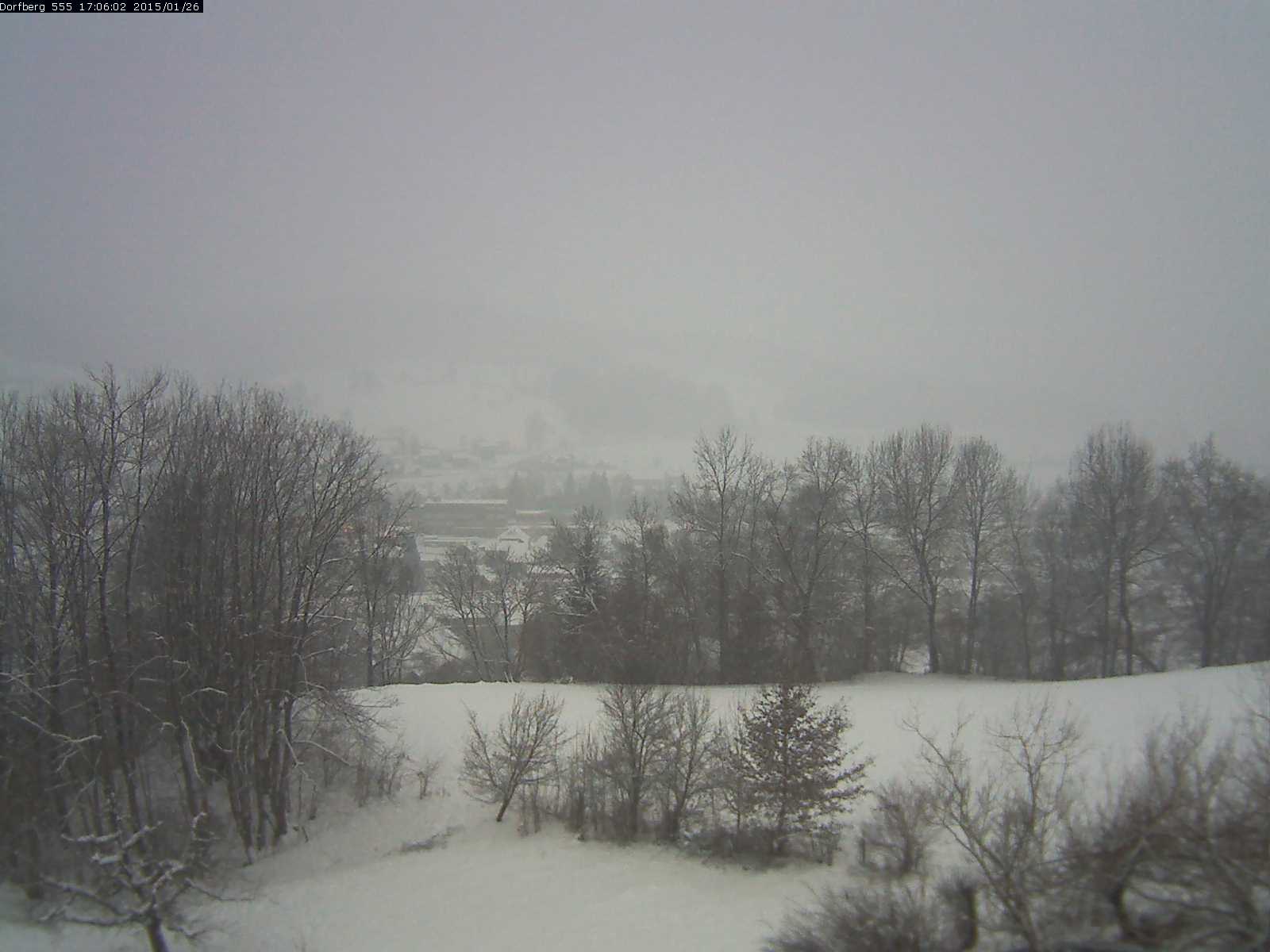 Webcam-Bild: Aussicht vom Dorfberg in Langnau 20150126-170602
