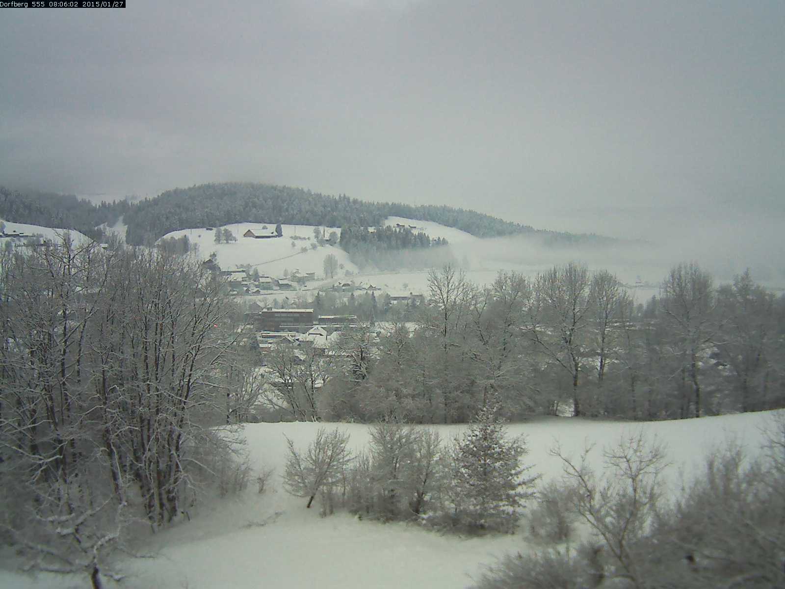 Webcam-Bild: Aussicht vom Dorfberg in Langnau 20150127-080601