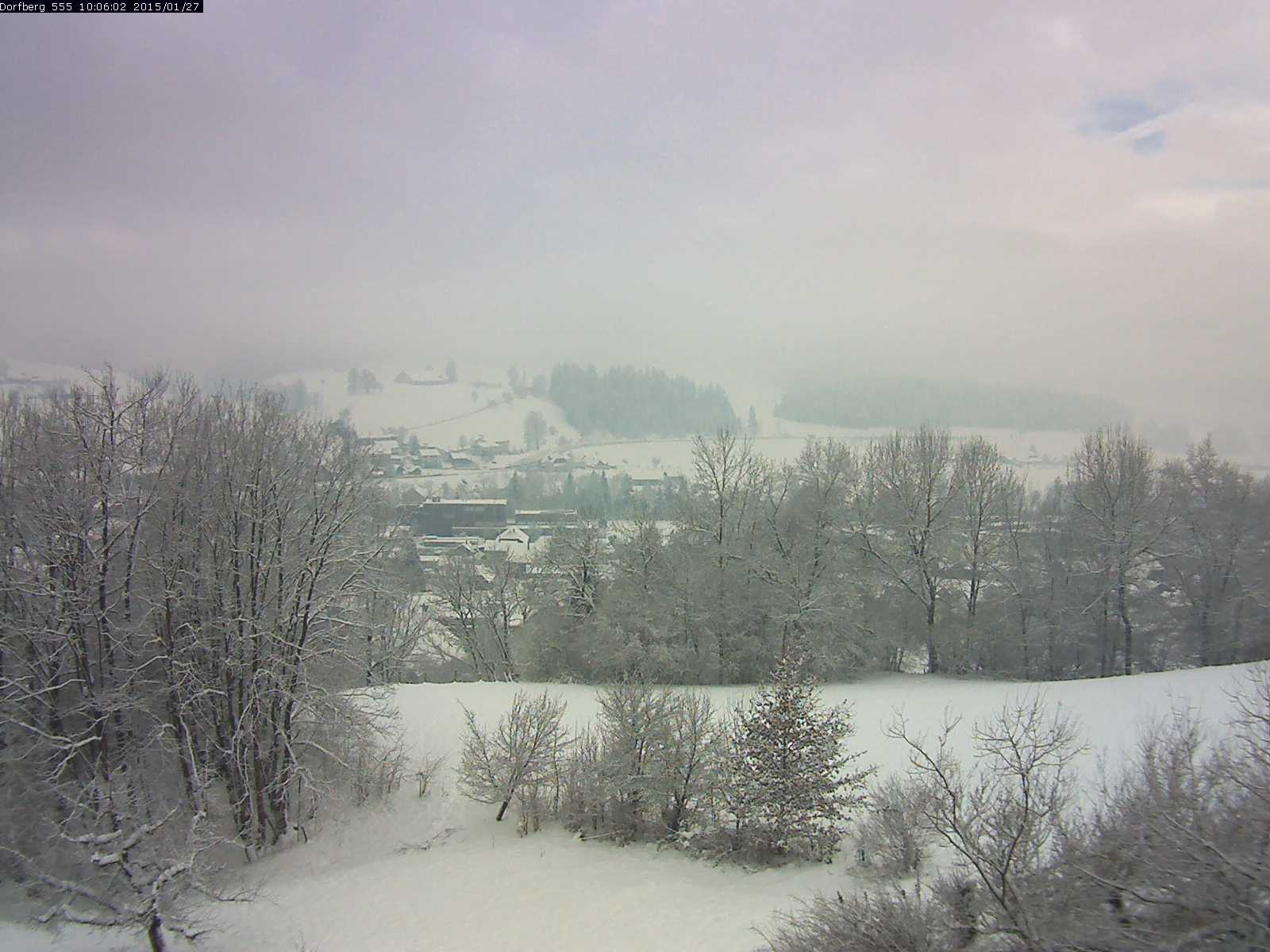 Webcam-Bild: Aussicht vom Dorfberg in Langnau 20150127-100601