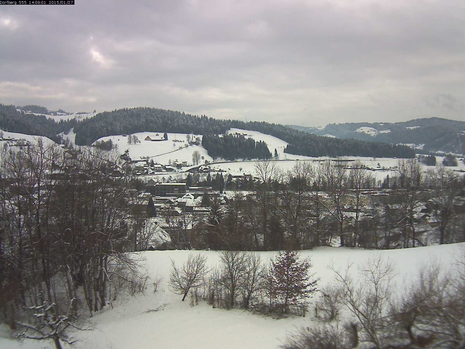 Webcam-Bild: Aussicht vom Dorfberg in Langnau 20150127-140601