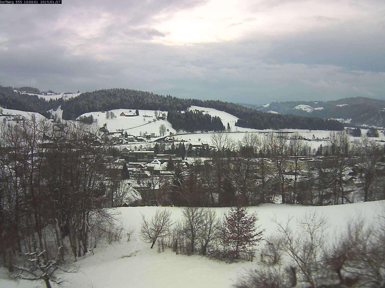 Webcam-Bild: Aussicht vom Dorfberg in Langnau 20150127-160601